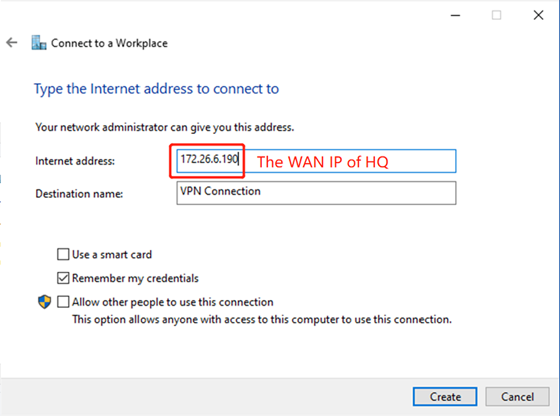 שינוי הגדרות מתאם VPN