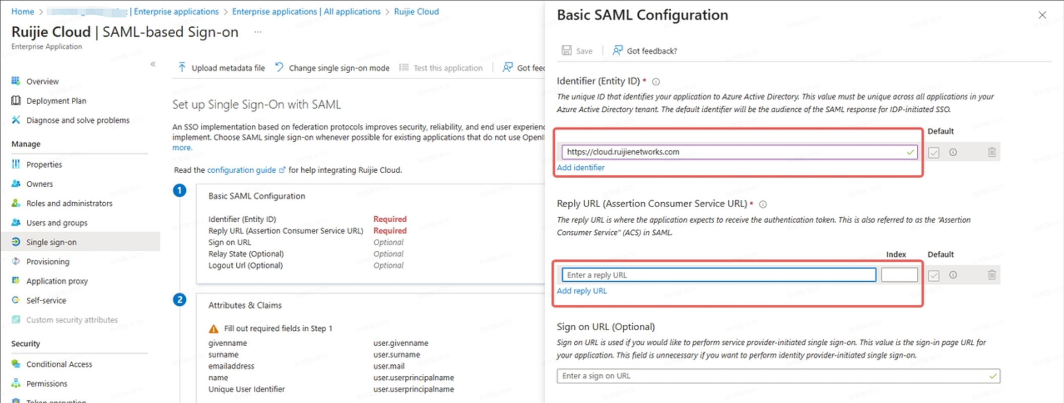 עריכת תכונות ותביעות