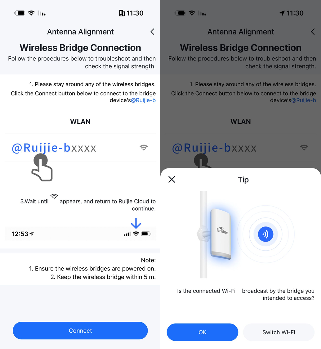 דף Antenna Alignment
