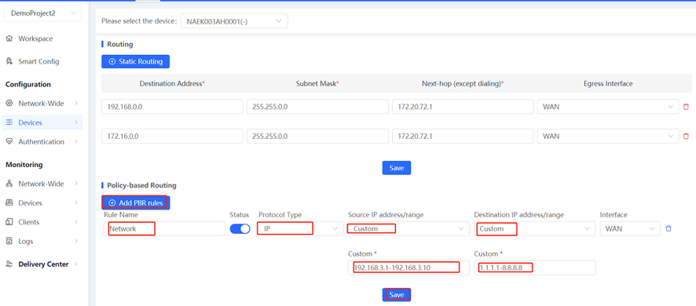 הוספת כללי PBR