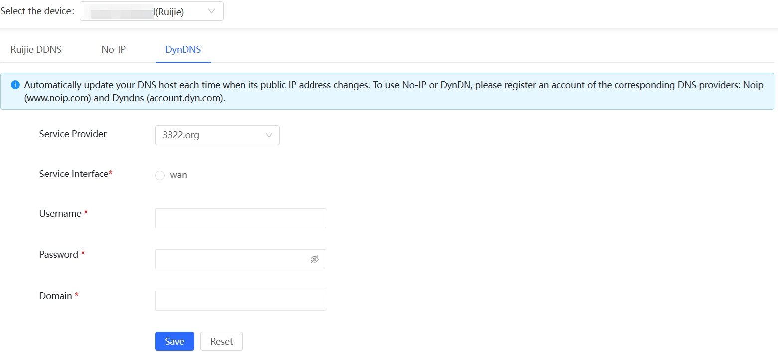 ניווט אל DynDNS